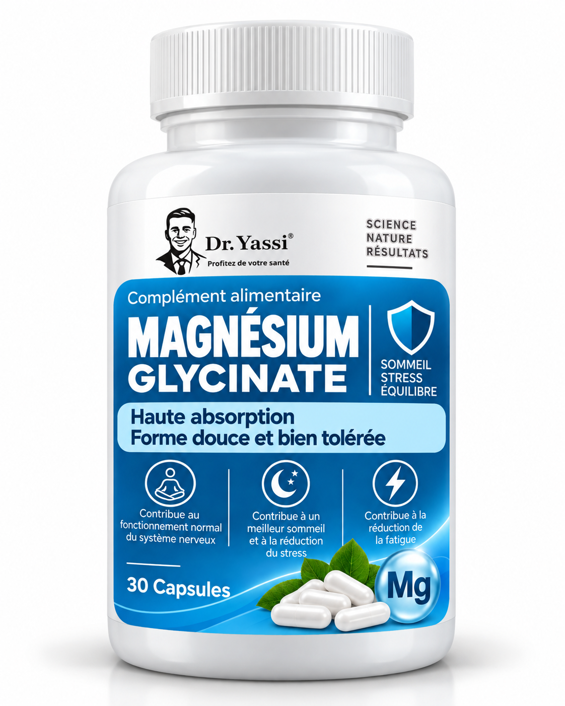 Magnésium Glycinate : l’essentiel après vos kilomètres.