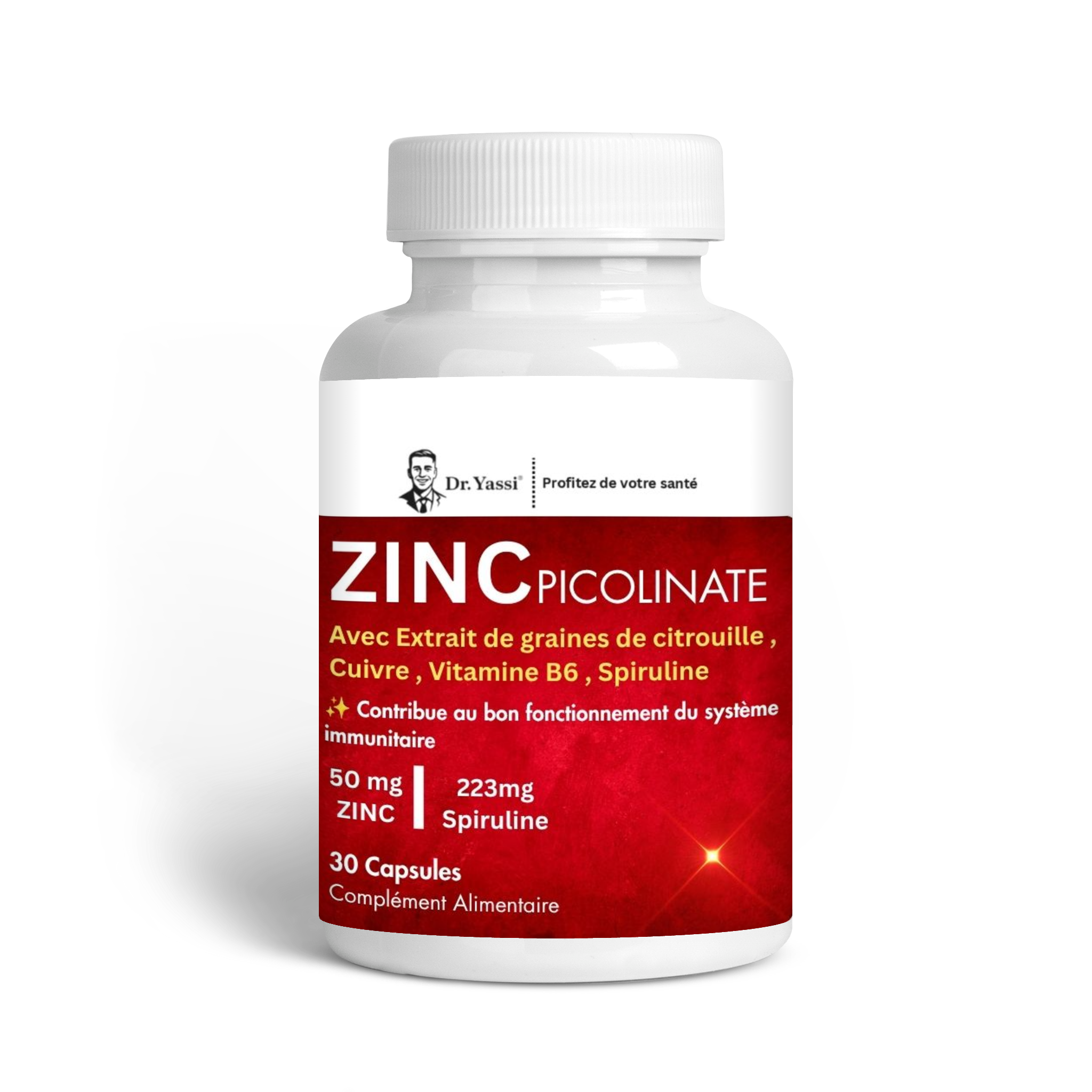 Le Zinc Picolinate qui accompagne votre rythme.