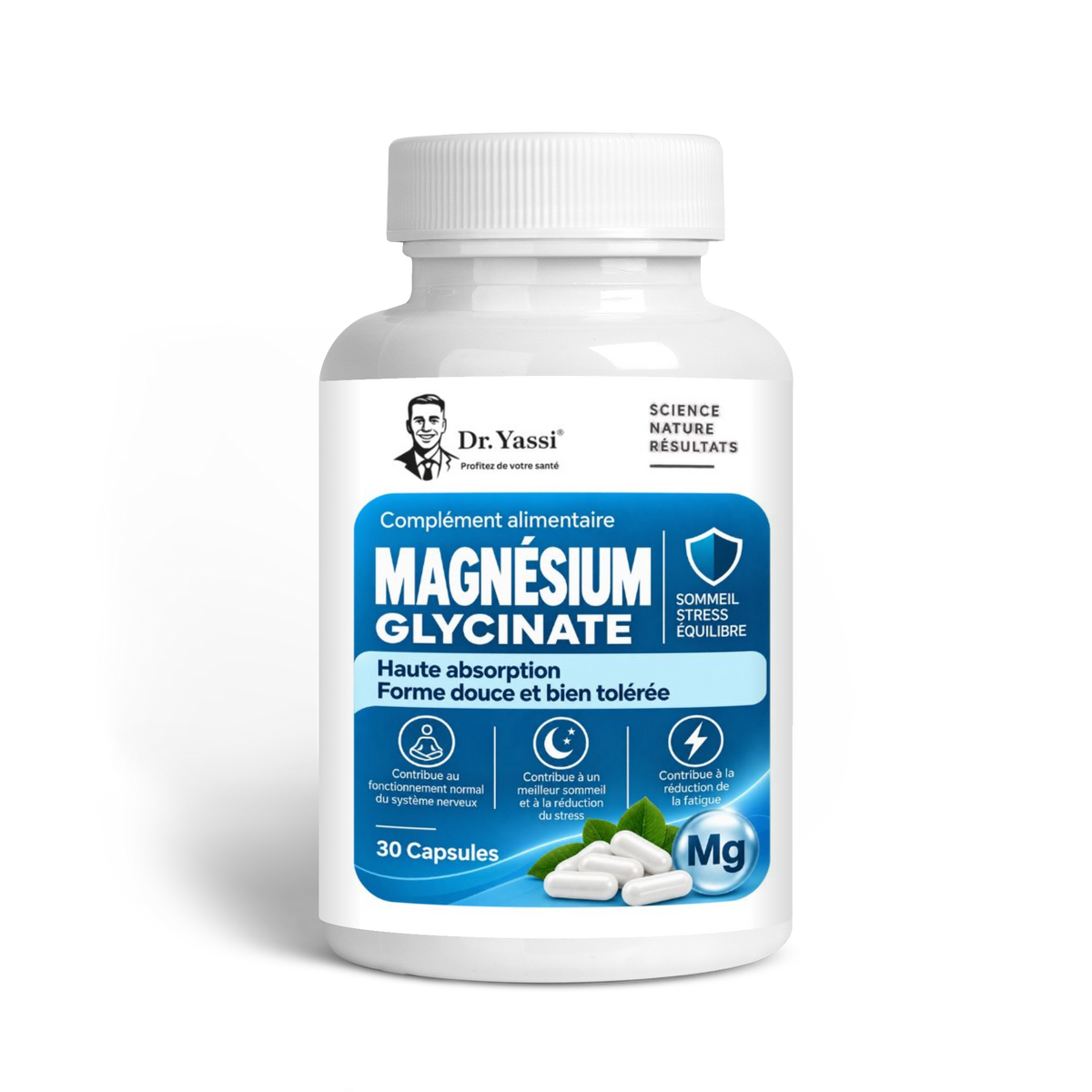 Magnésium Glycinate : l’essentiel après vos kilomètres.